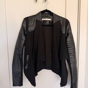 Black Leather Women's Jacket